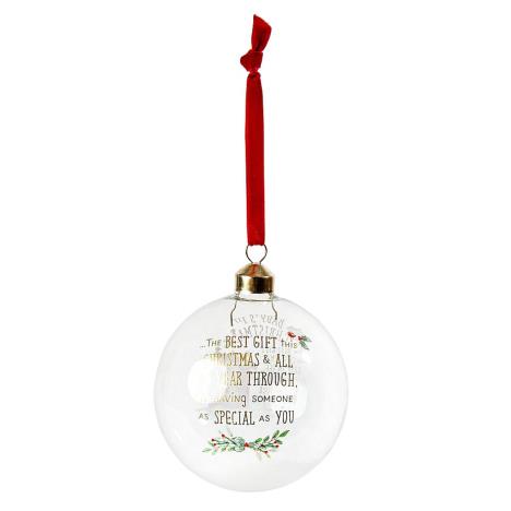 Me to You My 1st Christmas Tiny Tatty Teddy Bauble £7.99